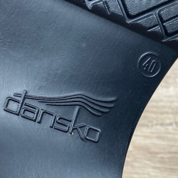 Dansko Professional Patent Leather Clogs Women's EU 40 US 9.5-10 Comfort Shoes - Picture 8 of 8